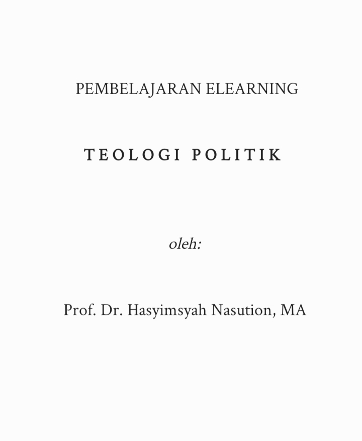 TEOLOGI POLITIK PPI VI A