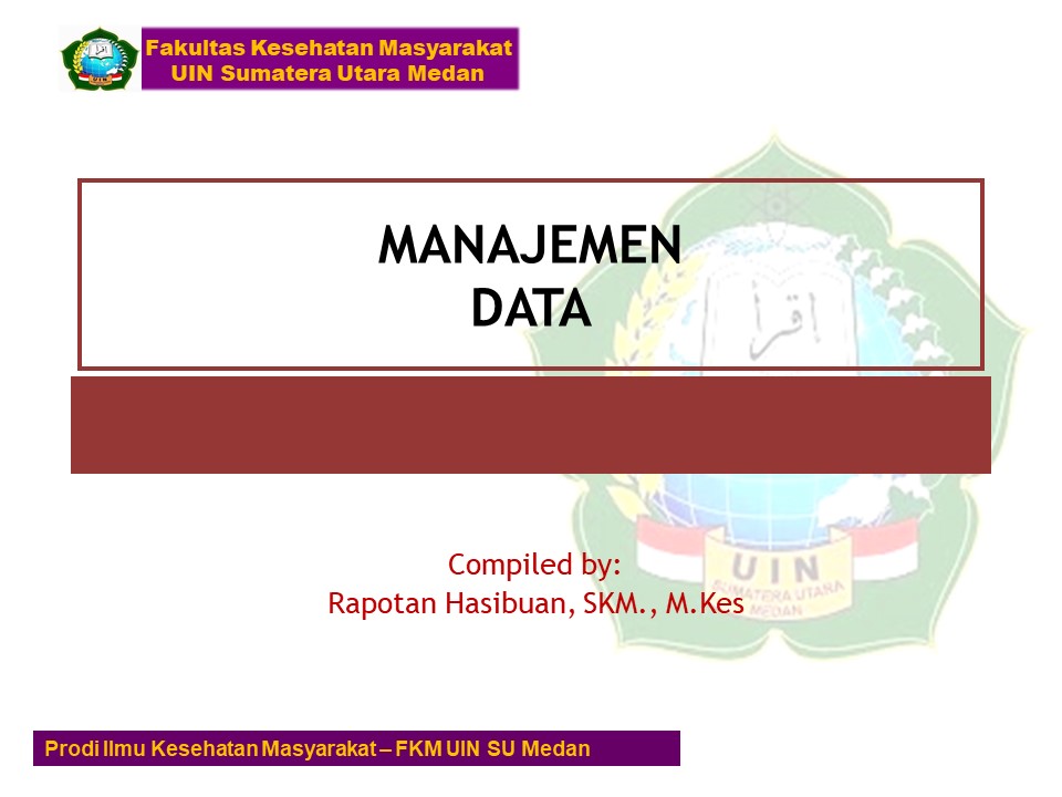 Manajemen Data | Pak Rahas | ©2023
