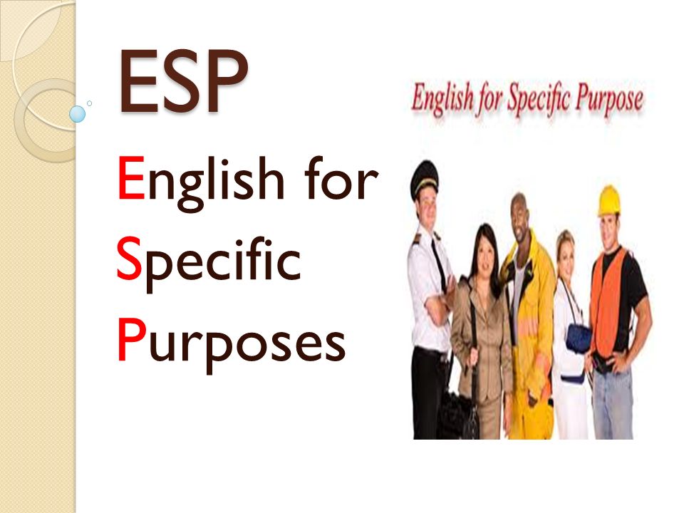 English For Specific Purpose 