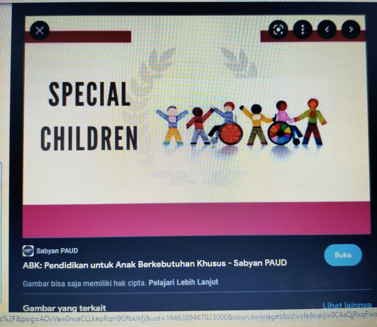 Pendidikan ABK PIAUD-1 Genap 2021/2022