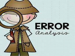 Contrastive and Error Analysis (TBI-1)