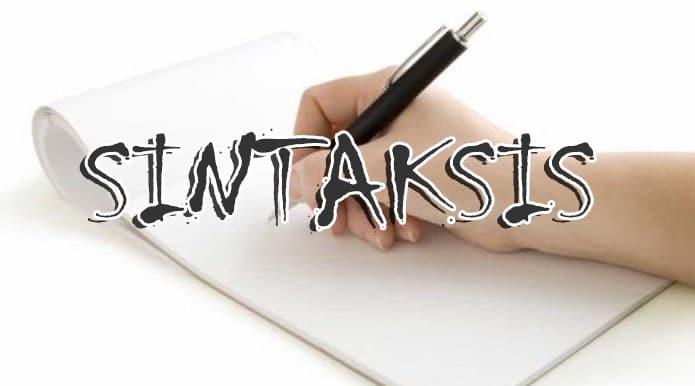 Sintaksis