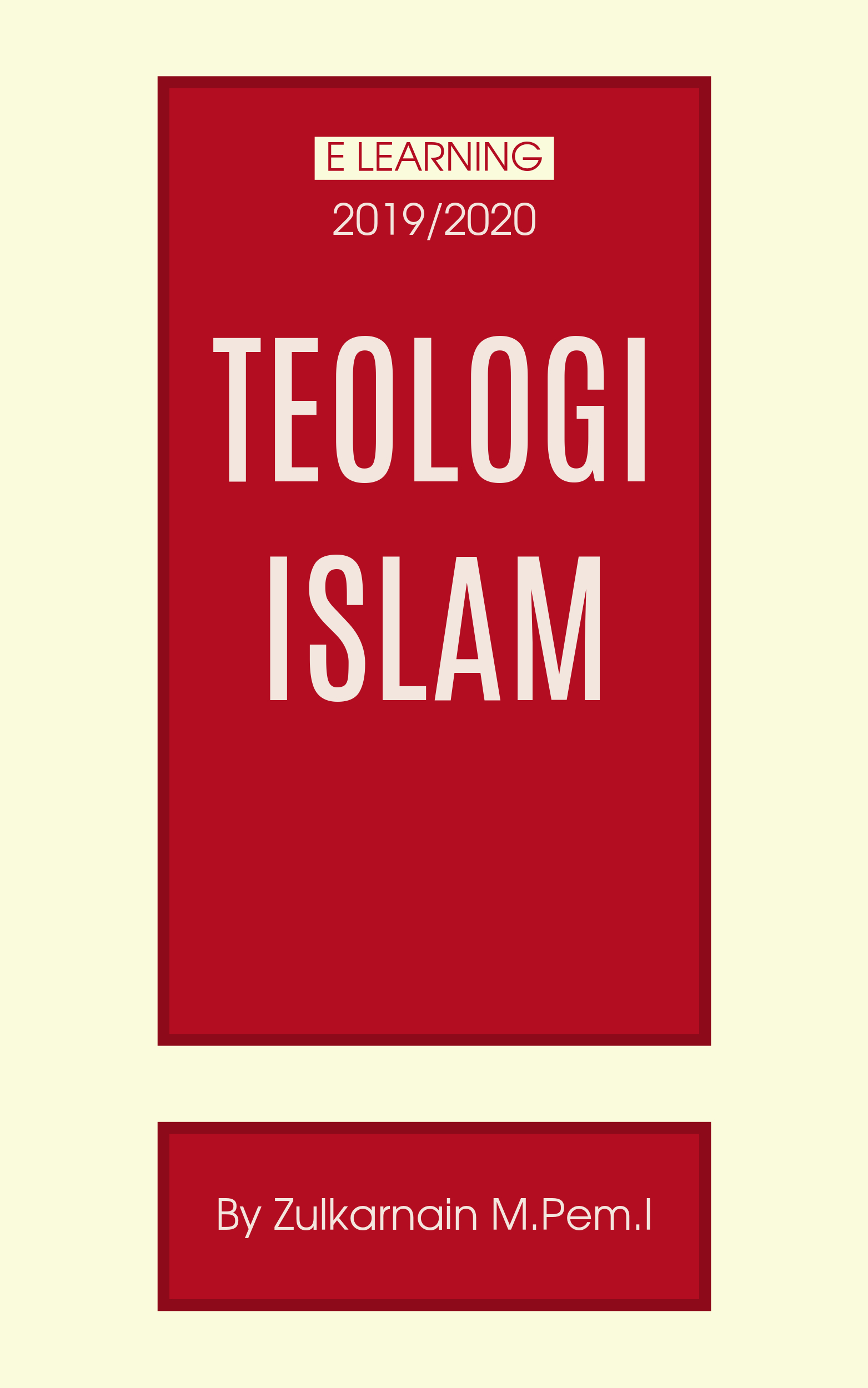 TEOLOGI ISLAM AFI-A