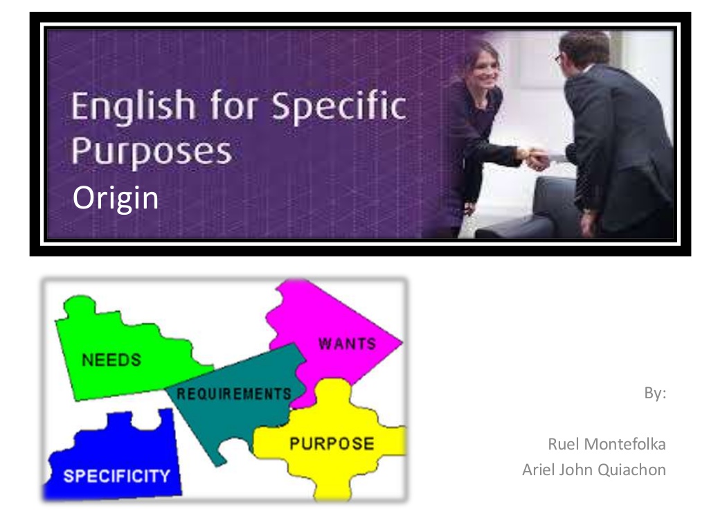 English for specific purpose
